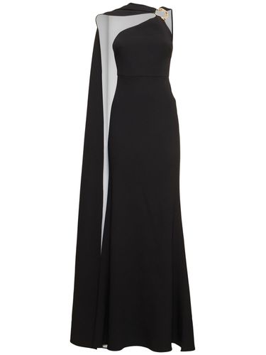 Robe Asymétriqué En Cady Léger Embelli - ROLAND MOURET - Modalova