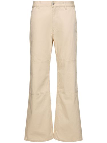 Pantalon Droit En Toile De Coton Palma - ACNE STUDIOS - Modalova