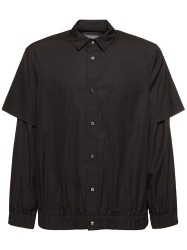 Chemise En Popeline De Coton - SACAI - Modalova