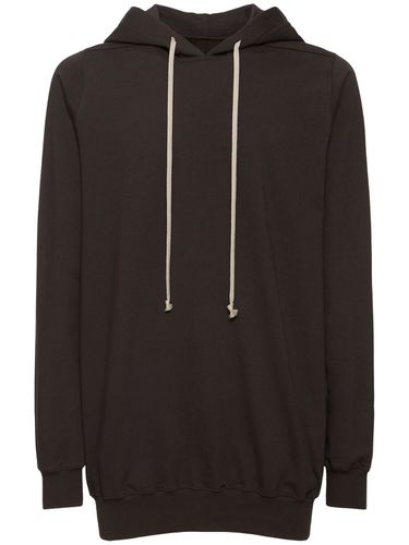 Sweat-shirt En Jersey De Coton À Capuche - RICK OWENS - Modalova