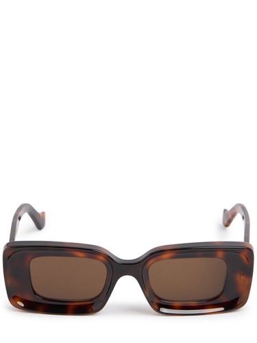 Lunettes De Soleil Carrées En Acétate Anagram - LOEWE - Modalova