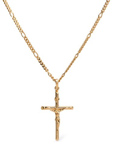 Collier Long À Pendentif Crucifix - DOLCE & GABBANA - Modalova