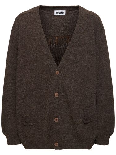 Cardigan En Laine À Logo Grampa - MAGLIANO - Modalova