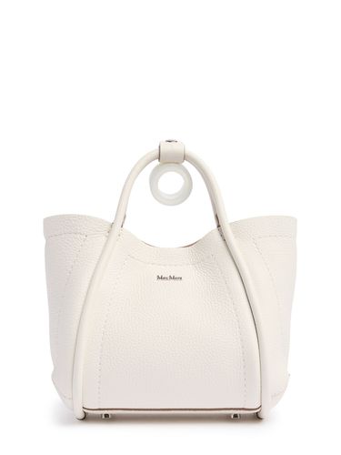 Sac Mini En Cuir Foulonné Marin - MAX MARA - Modalova