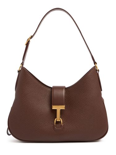 Sac Moyen En Cuir Grainé Monarch - TOM FORD - Modalova