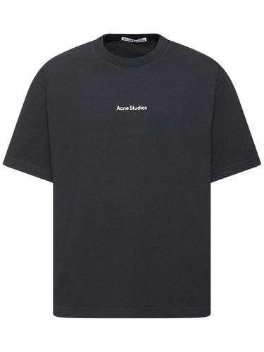 T-shirt En Coton À Logo Extorr - ACNE STUDIOS - Modalova