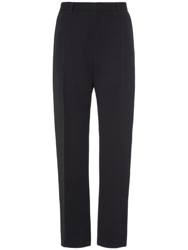 Pantalon Ample En Sergé De Laine - BOTTEGA VENETA - Modalova