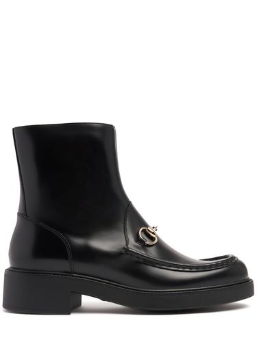 Bottes En Cuir - GUCCI - Modalova