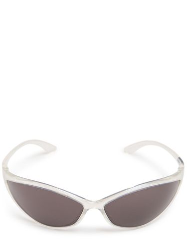 Lunettes De Soleil Ovales En Acétate 0285s 90 - BALENCIAGA - Modalova