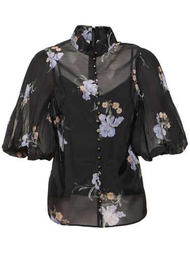 Chemise Boutonnée Plissée - ZIMMERMANN - Modalova