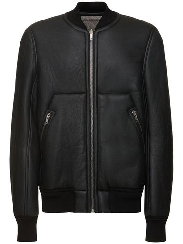 Veste Bomber En Shearling Classic Flight - RICK OWENS - Modalova