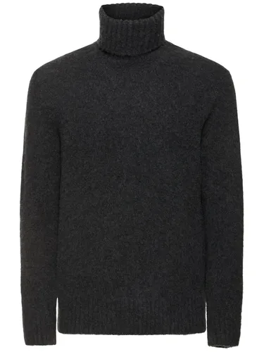 Pull-over À Col Roulé En Maille De Laine - PIACENZA CASHMERE - Modalova