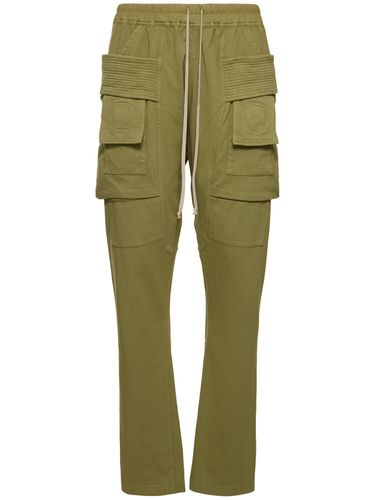 Pantalon Cargo En Coton À Cordons Creatch - RICK OWENS DRKSHDW - Modalova