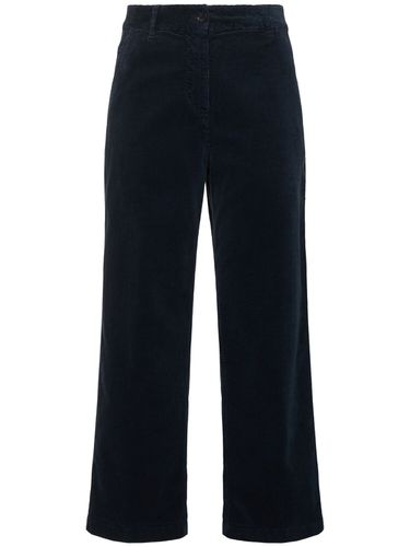 Pantalon Droit Côtelé Taille Haute - ASPESI - Modalova