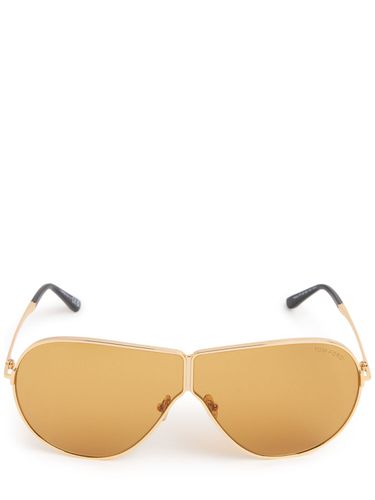 Lunettes De Soleil En Métal Keating - TOM FORD - Modalova