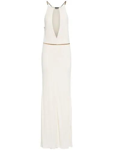 Robe Longue En Jersey Sable - TOM FORD - Modalova