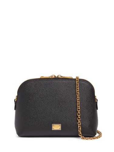 Sac Porté Épaule Mini En Cuir Dauphine - DOLCE & GABBANA - Modalova