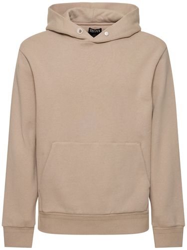 Sweat Regular En Coton Et Cachemire À Capuche - ZEGNA - Modalova