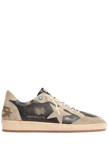 Sneakers En Cuir Ballstar - GOLDEN GOOSE - Modalova