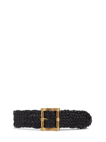 Ceinture En Cuir Tressé 6 Cm - ETRO - Modalova