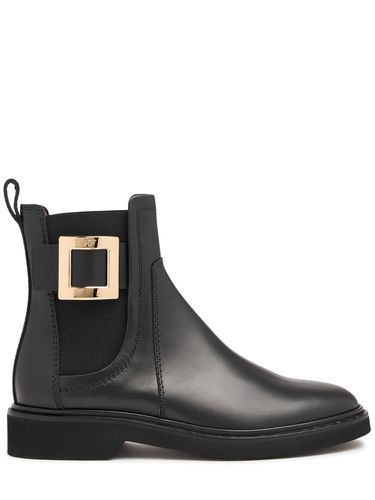 Bottines En Cuir Viv Rangers 25 Mm - ROGER VIVIER - Modalova