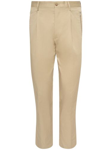 Pantalon En Coton Mélangé Avec Poches Zippées - ETRO - Modalova