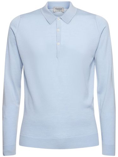 Polo En Maille De Laine Ultra-fine Belper - JOHN SMEDLEY - Modalova