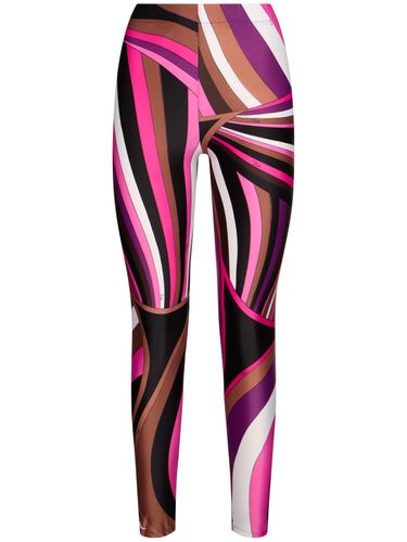 Legging En Lycra Imprimé - PUCCI - Modalova