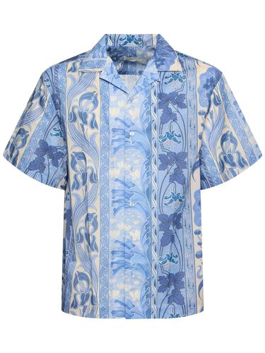 Chemise En Coton Imprimé À Manches Courtes - ETRO - Modalova