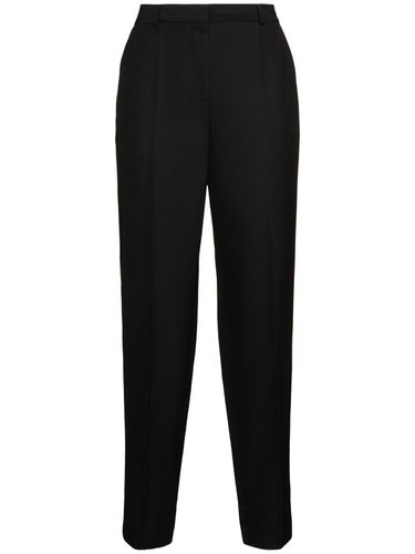 Pantalon Tailleur En Laine Mélangée Taille Basse - TOTEME - Modalova