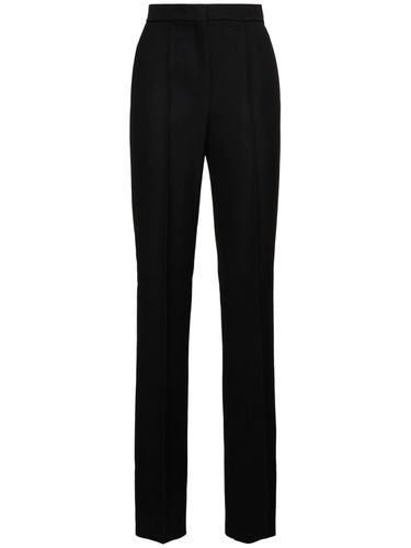 Pantalon Ample En Laine Grain De Poudre Uccio - MAX MARA - Modalova