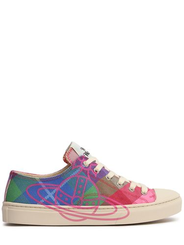 Sneakers Basses En Toile Plimsoll 10 Mm - VIVIENNE WESTWOOD - Modalova