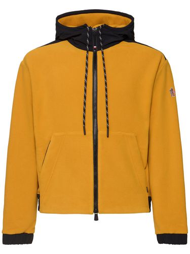 Cardigan Zippé En Polartec - MONCLER GRENOBLE - Modalova