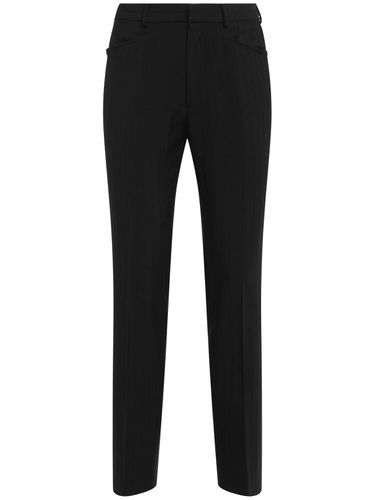 Pantalon En Soie Mélangée À Rayures Dyllan - TOM FORD - Modalova