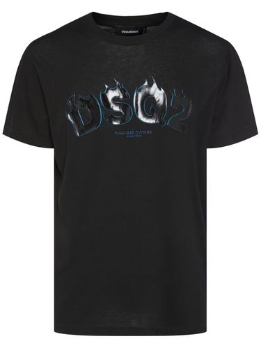 T-shirt Cigarette Fit - DSQUARED2 - Modalova