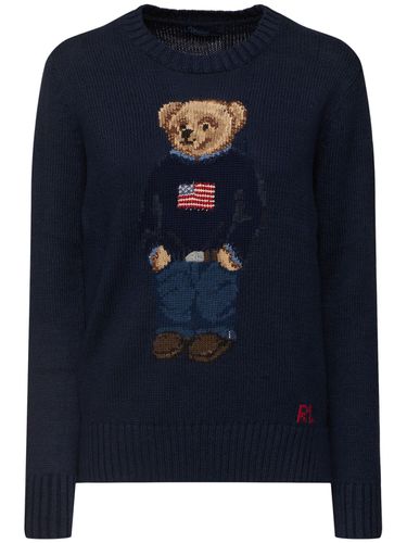 Pull-over En Maille De Coton Mélangé - POLO RALPH LAUREN - Modalova