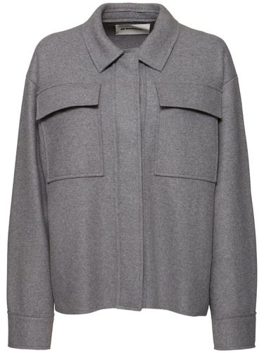 Manteau En Laine Mélangée - JIL SANDER - Modalova