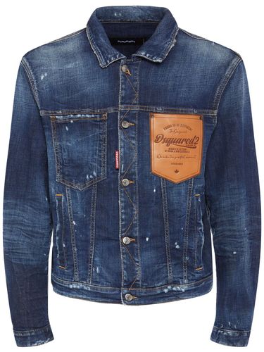 Veste Oversize En Denim - DSQUARED2 - Modalova