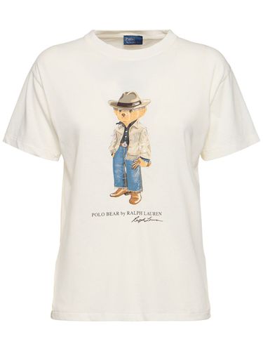 T-shirt En Jersey De Coton - POLO RALPH LAUREN - Modalova