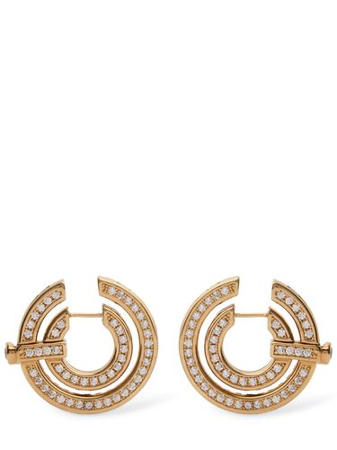 Boucles D'oreilles Pavé Halo - ZIMMERMANN - Modalova