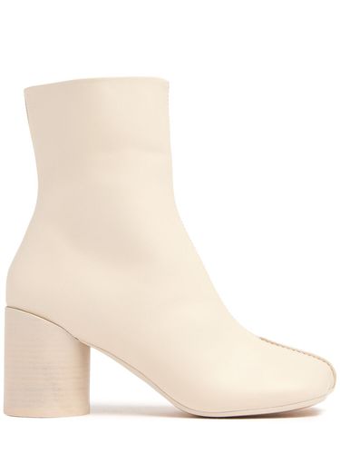 Bottines En Cuir À Tannage Végétal 70 Mm - MM6 MAISON MARGIELA - Modalova