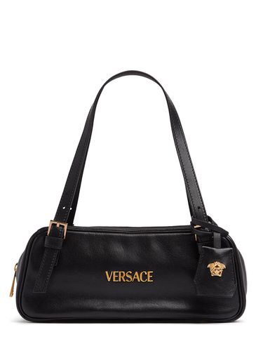 Sac Porté Épaule En Cuir Tag - VERSACE - Modalova