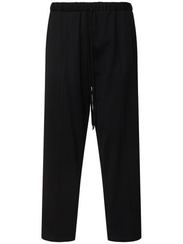 Pantalon Ajusté En Laine - MM6 MAISON MARGIELA - Modalova