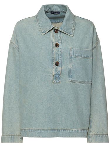 Chemise En Denim Avec Poche Austin - SOEUR - Modalova