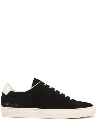 Sneakers Basses En Daim Rétro - COMMON PROJECTS - Modalova