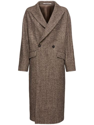 Manteau En Laine Mélangée Double Boutonnage Linden - TAGLIATORE 0205 - Modalova