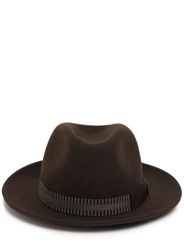 Chapeau En Feutre De Laine Ricky 6 Cm - BORSALINO - Modalova