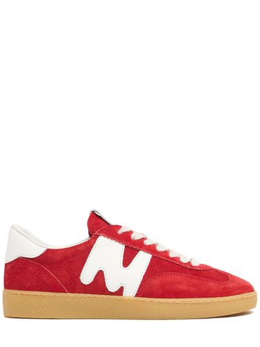 Sneakers En Daim Retro Trainer - MSGM - Modalova