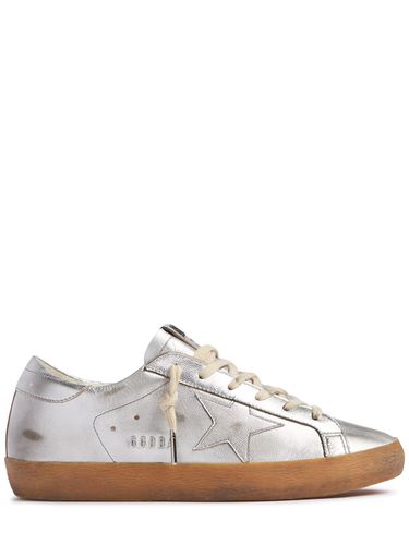 Sneakers En Cuir Super-star 20 Mm - GOLDEN GOOSE - Modalova