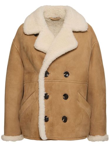 Manteau Court En Shearling Bonn - SOEUR - Modalova